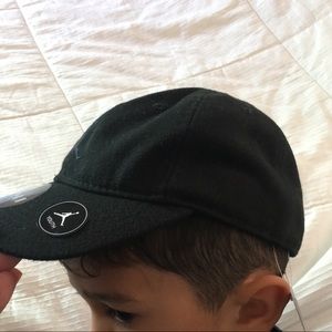 Jumpman black cap new with tags toddler